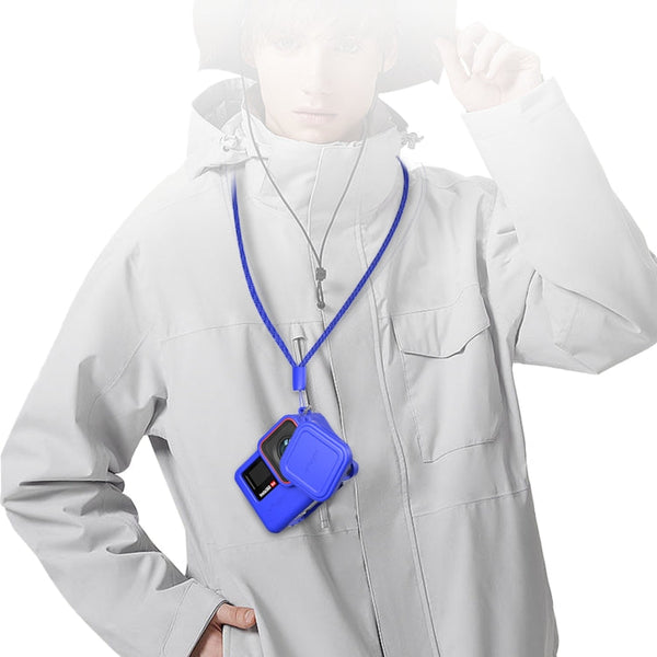 aMagisn Silicone Lens Cap Protective Cover Sports Camera Accessories