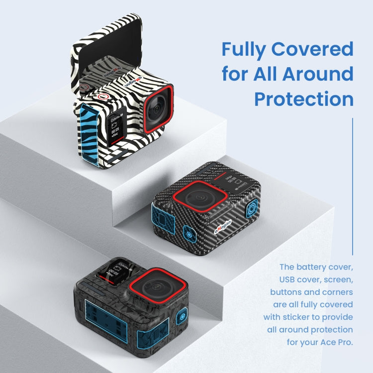 For Insta360 Ace Pro aMagisn Body Sticker Sports Camera Accessories