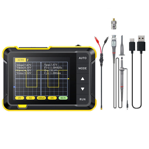 FNIRSI Handheld Small Digital Oscilloscope For Maintenance, DSO152 Standard, DSO152 Upgrade