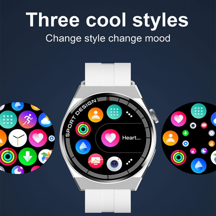 GT3Pro 1.28-Inch Health Monitoring Bluetooth Call Smart Watch With NFC