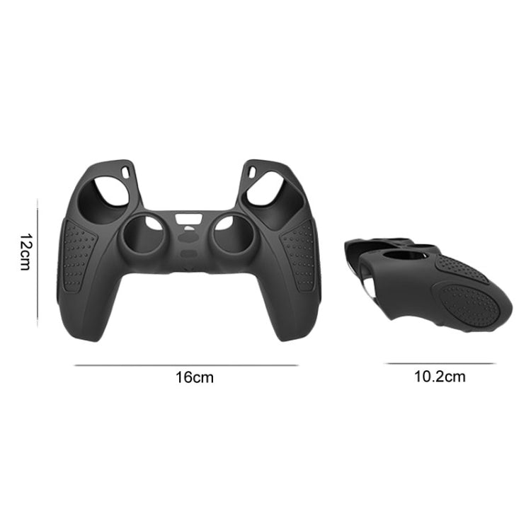 For PS5 Gamepad Silicone Protective Case Anti-Skid Soft Silicone Cover