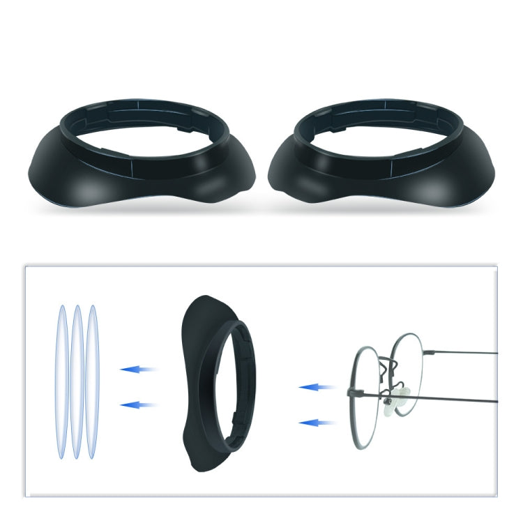 For Meta Quest 3 VR Glasses Lens Protector Frame to Prevent Your Glasses from Scratching VR Lenses