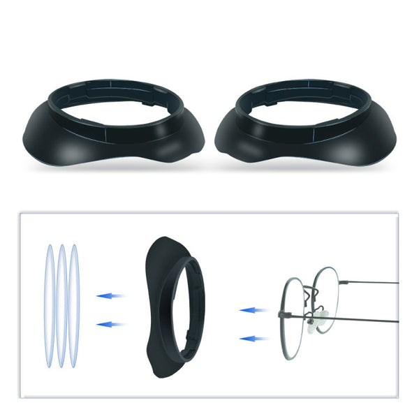 For Meta Quest 3 VR Glasses Lens Protector Frame to Prevent Your Glasses from Scratching VR Lenses