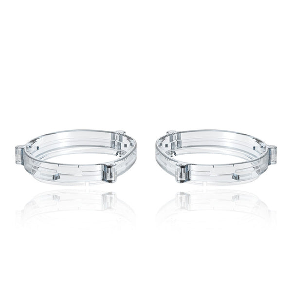 For Meta Quest 3 VR Magnetic Eyeglasses Frame, L&R Frame Transparent, Anti Blue Light Lens+Frame Transparent, L&R Frame Black, Anti Blue Light Lens+Frame Black