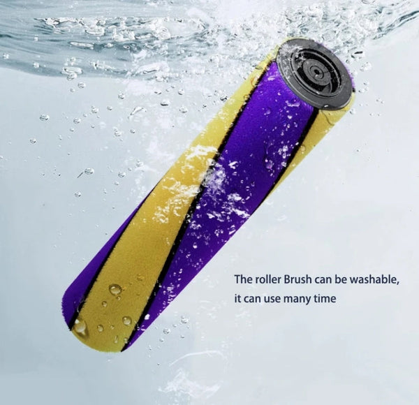 Vacuum Cleaner Soft Brush Head With Green Light Dust Display Lamp