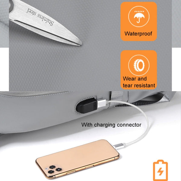 WEIXIER B682 Large Capacity Double Shoulder Backpack Casual Waterproof Travel Bag