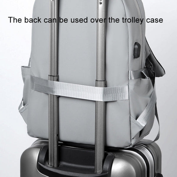 WEIXIER B682 Large Capacity Double Shoulder Backpack Casual Waterproof Travel Bag