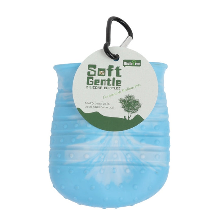 Histotree Pet Foot Washing Cup Multifunctional Dog Paw Cleaning Brush, Small (Purple), Small (Blue), Large (Pink), Large (Purple), Large (Blue)