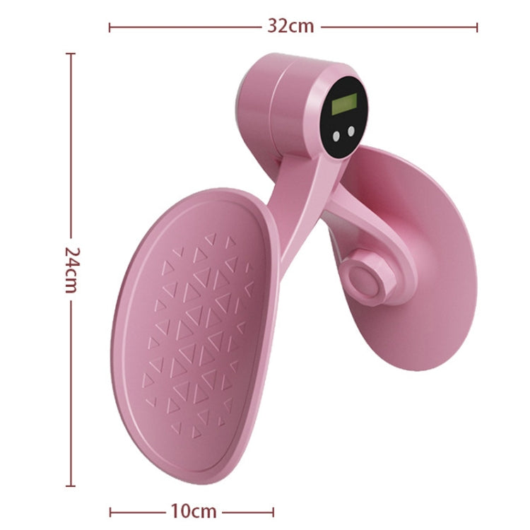 Yoga Clip Legs Pelvic Muscle Trainer Kegel Exercise Postpartum Repair Slim Legs Equipment, Pink, Counting Model Pink, Purple, Counting Model Purple