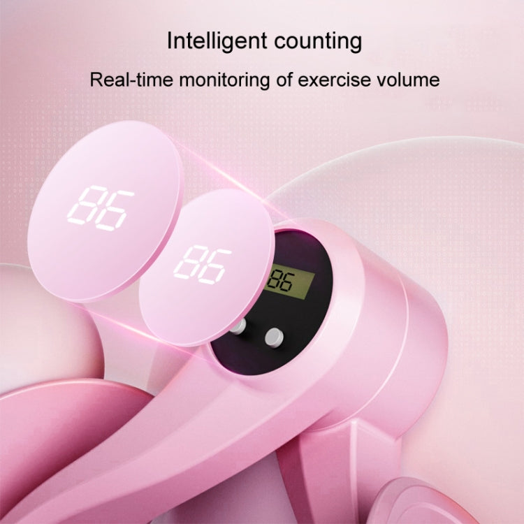 Yoga Clip Legs Pelvic Muscle Trainer Kegel Exercise Postpartum Repair Slim Legs Equipment, Pink, Counting Model Pink, Purple, Counting Model Purple