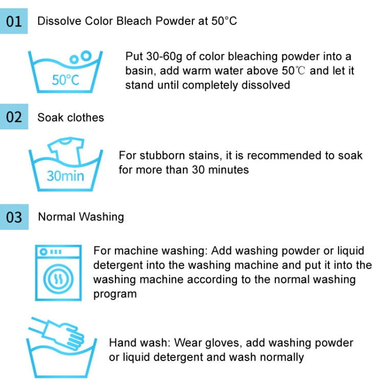 Liby Small White Series 300g Bottle Color Bleaching Powder Oxygenated De-Yellowing Explosion Salt