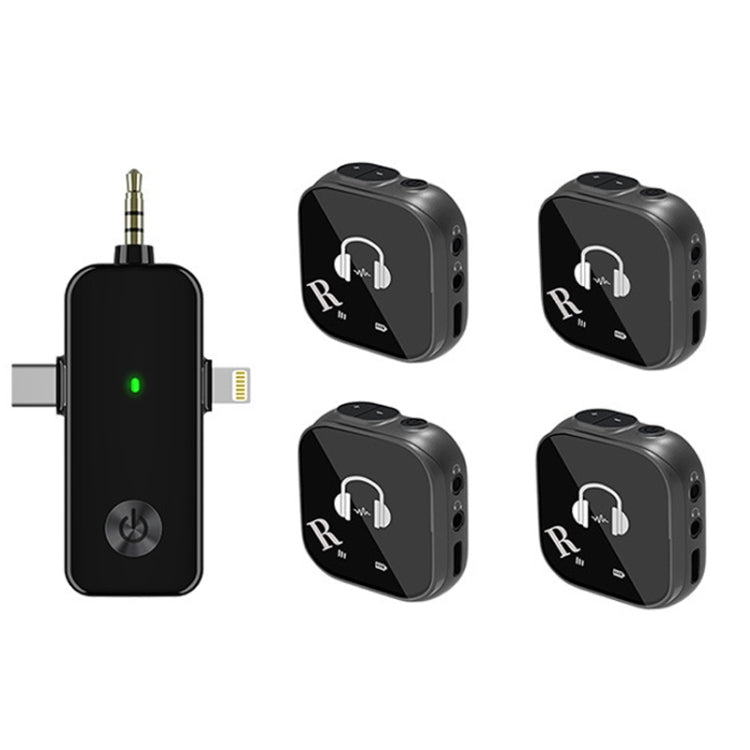 5.8G  Wireless In-ear Monitor System Support Dual-Earphone Monitoring