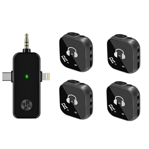 5.8G  Wireless In-ear Monitor System Support Dual-Earphone Monitoring