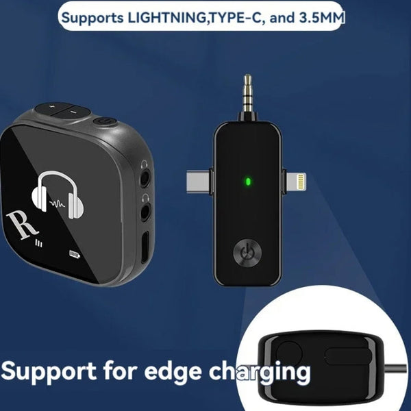 5.8G  Wireless In-ear Monitor System Support Dual-Earphone Monitoring