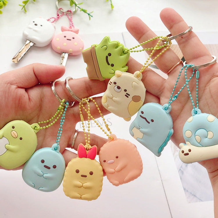 2pcs / Set Multi-Pattern Cartoon Keychain Lovely Key Hangers