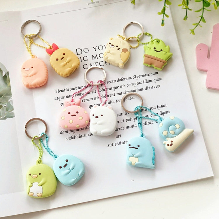 2pcs / Set Multi-Pattern Cartoon Keychain Lovely Key Hangers