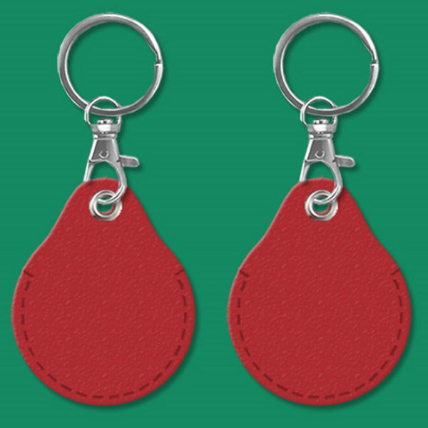 2pcs Cute Sensor Access Door Card Cover Keychain Elevator Water Drops Round Key Holder, Black, Pink, Wine Red, Pinch Winnie the Pooh, Pinch Strawberry Bear, Purple Rabbit, Cookie Doraemon, Fortune Cat, Circus, Starry Bear, Starry Bunny, Rich Woman Red ...