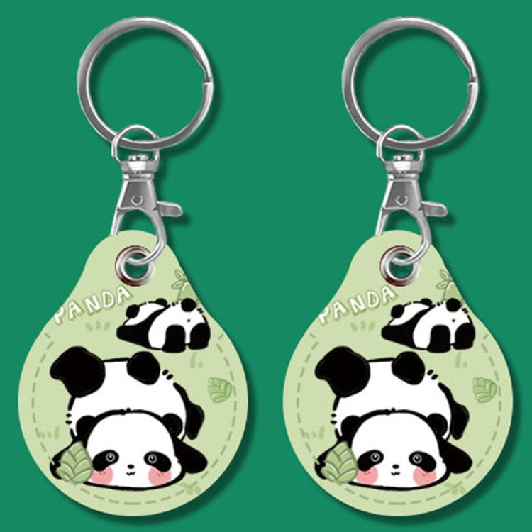 2pcs Cute Sensor Access Door Card Cover Keychain Elevator Water Drops Round Key Holder, Black, Pink, Wine Red, Pinch Winnie the Pooh, Pinch Strawberry Bear, Purple Rabbit, Cookie Doraemon, Fortune Cat, Circus, Starry Bear, Starry Bunny, Rich Woman Red ...