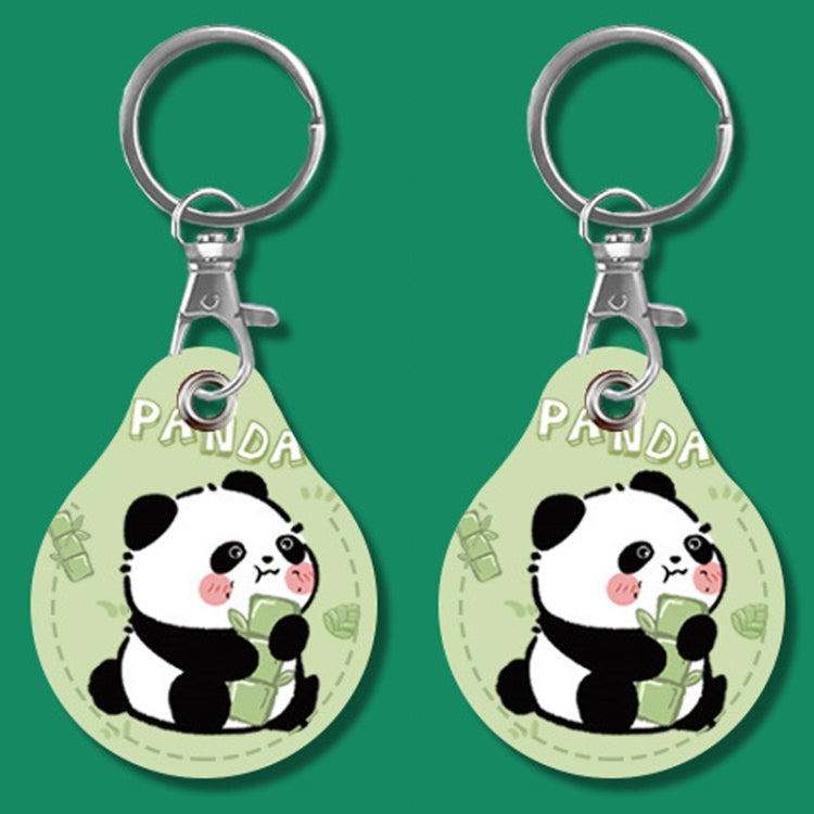 2pcs Cute Sensor Access Door Card Cover Keychain Elevator Water Drops Round Key Holder, Fortune Tiger, Pepsi Doraemon, Three Capybaras, Crocodile Bara, Lina Belle, Congratulations, Bow Tie Bear, English Winnie the Pooh, English Lotso, Melody           ...