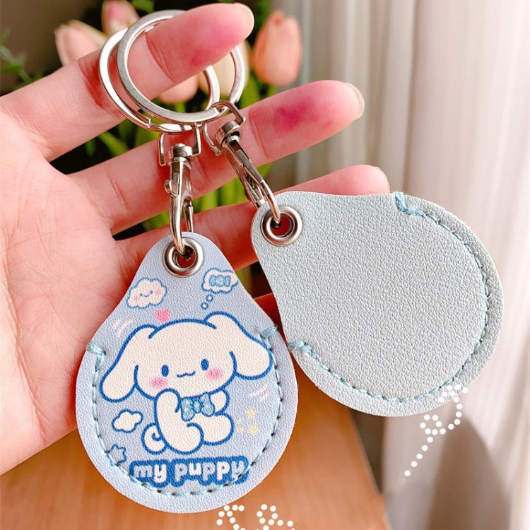 2pcs Cute Sensor Access Door Card Cover Keychain Elevator Water Drops Round Key Holder, Fortune Tiger, Pepsi Doraemon, Three Capybaras, Crocodile Bara, Lina Belle, Congratulations, Bow Tie Bear, English Winnie the Pooh, English Lotso, Melody           ...