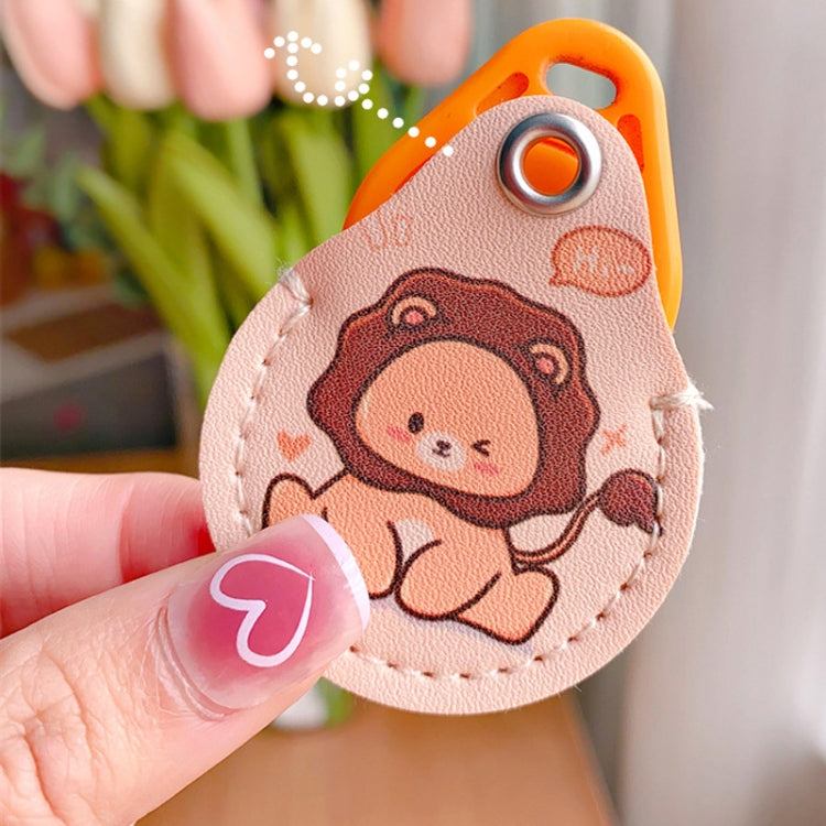 2pcs Cute Sensor Access Door Card Cover Keychain Elevator Water Drops Round Key Holder, Fortune Tiger, Pepsi Doraemon, Three Capybaras, Crocodile Bara, Lina Belle, Congratulations, Bow Tie Bear, English Winnie the Pooh, English Lotso, Melody           ...
