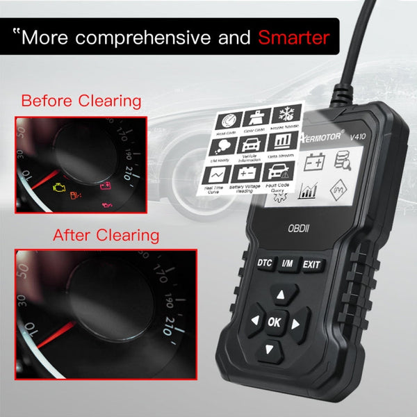 AERMOTOR Car Fault Diagnostic Instrument ELM327 Engine Fault Detection Tool