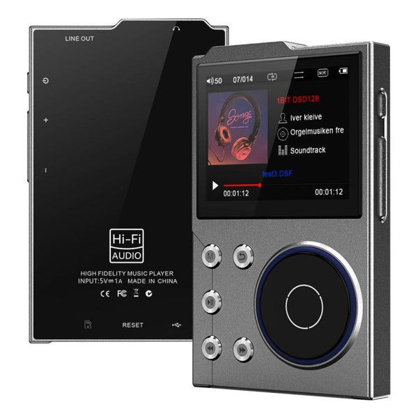 2.4 Inch HIFI Bluetooth Music Player DSD256 Mastering Sound Quality Walkman