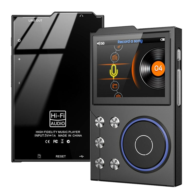 2.4 Inch HIFI Bluetooth Music Player DSD256 Mastering Sound Quality Walkman