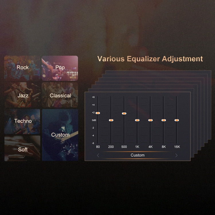 2.4 Inch HIFI Bluetooth Music Player DSD256 Mastering Sound Quality Walkman