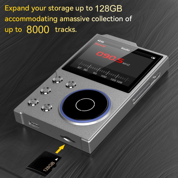 2.4 Inch HIFI Bluetooth Music Player DSD256 Mastering Sound Quality Walkman