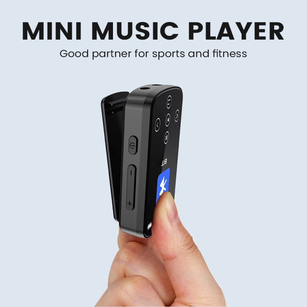 MP3 Bluetooth Music Player HIFI Sports Clip Touch Screen MP4