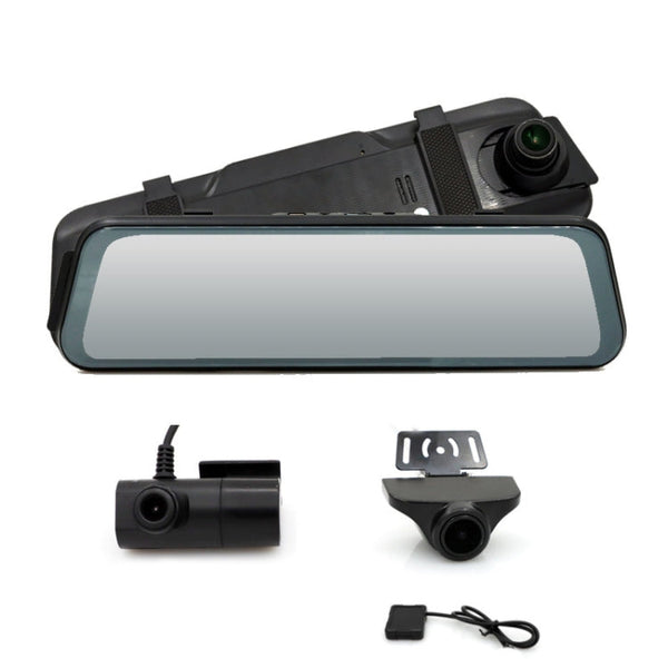 Car HD WIFI Interconnected Triple Camera Driving Recorder