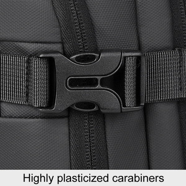 WEIXIER B726 Simple Expandable Double-Shoulder Backpack Large Capacity Business Casual Bag