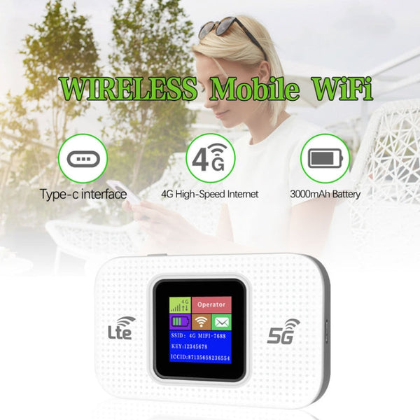 4G Mobile WiFi Plug-in Wireless Router Car Portable WiFi