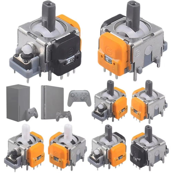 High-precision Adjustable Hall Electromagnetic Joystick, For PS5 Gen3, For PS4, For Switch Pro, For XBOX