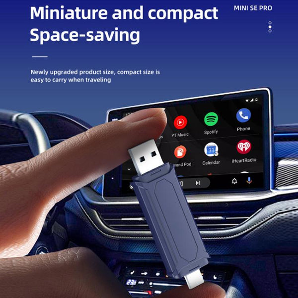 Dual-Channel Carlinkit Original Car Wired To Wireless Android Carplay Adapter