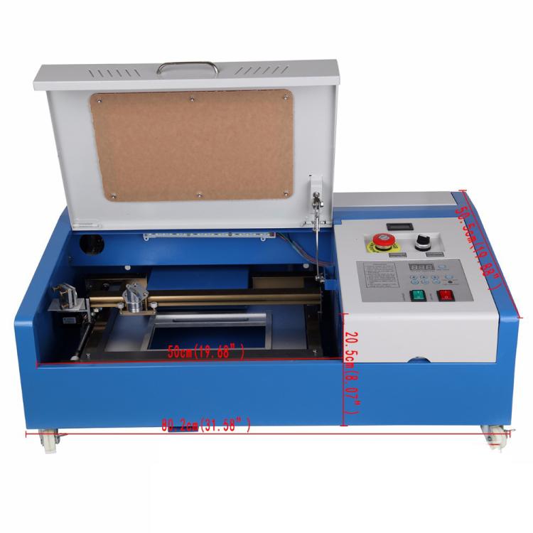 3020B CO2 Laser Engraving Machine  For Wood Leather Woodworking, EU Plug