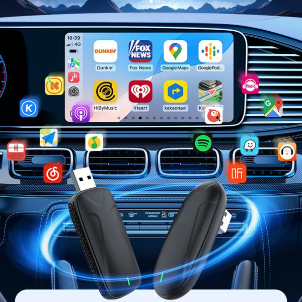 Original Carplay Wired To Wireless Box Adapter Car Connect Android Box