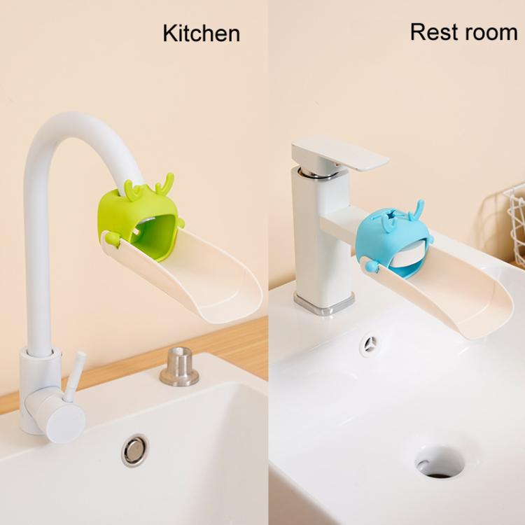 Cartoon Little Deer Kids Faucet Extender Household Splashproof Faucet Diverter Tool