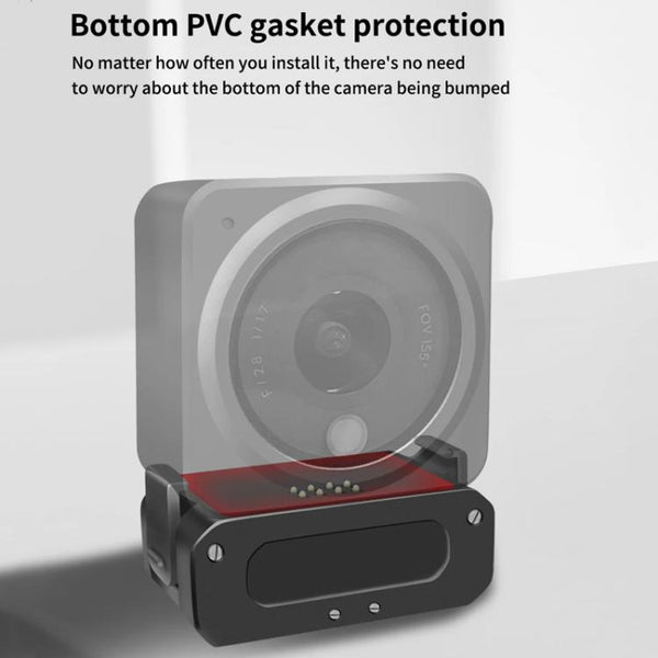 For DJI Osmo Action 2 Camera Magnetic Charging Base with 1/4 Inch & Arri Hole