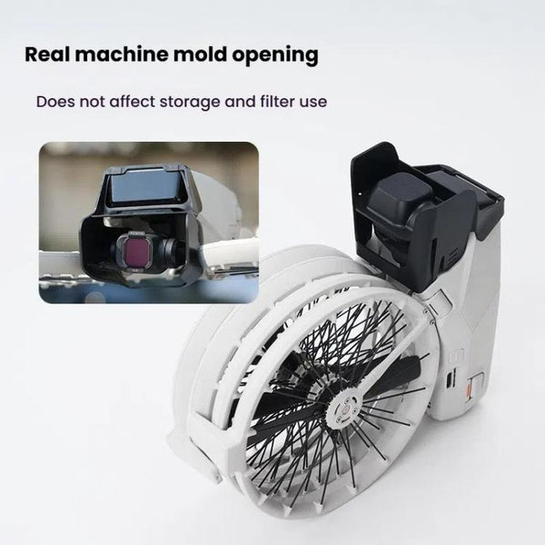 For DJI Flip RCSTQ Lens Hoods Dual Purpose Lens Cover