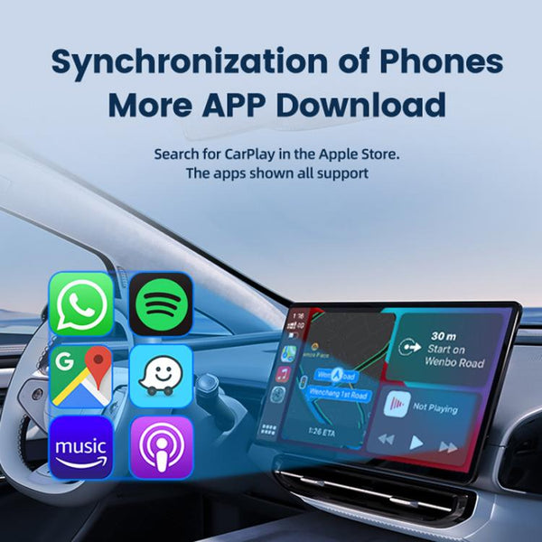 Carlinkit Original Car Wired To Wireless Carplay Adapter