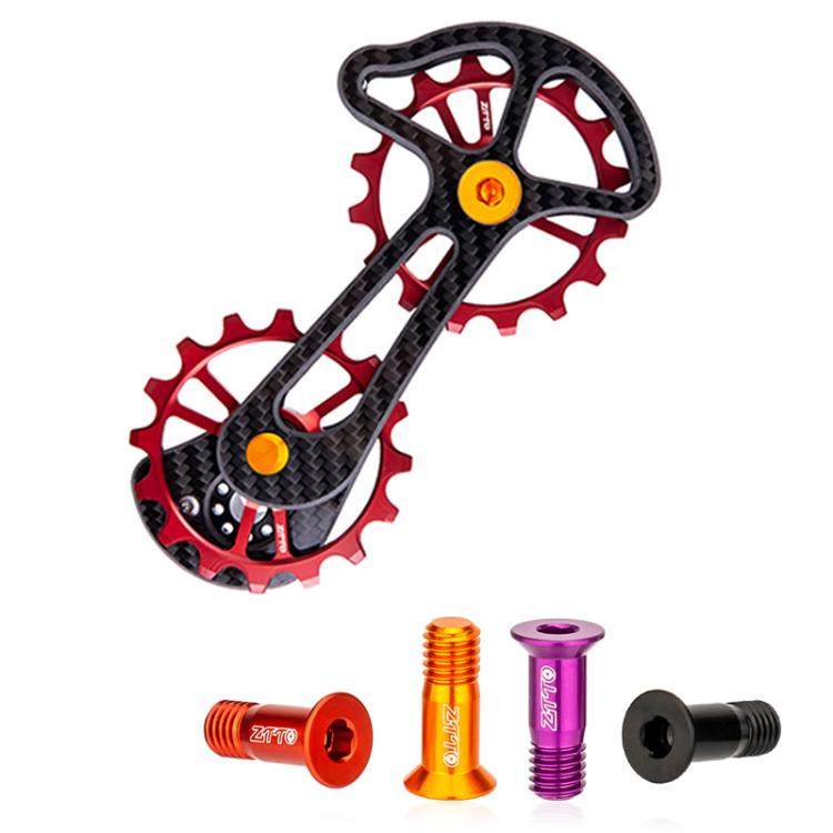 2pcs ZTTO Bicycle Rear Derailleur Sprocket Screws M5 Modified Road Mountain Derailleur Guide Wheel