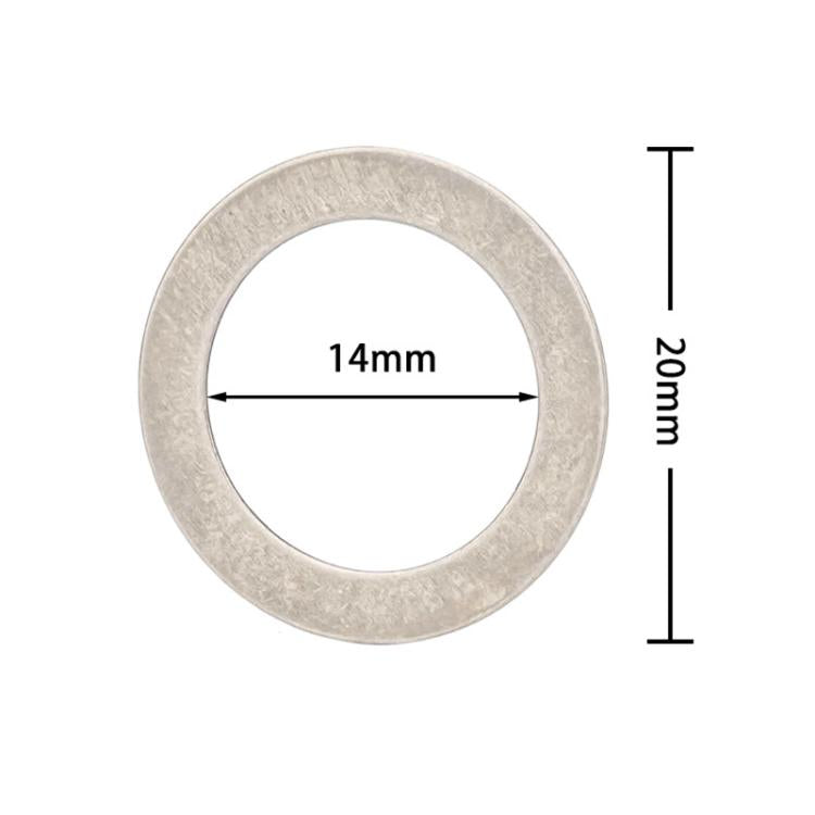 ZTTO Bicycle Pedal Stainless Steel Washer Mountain Bike Disc Protection Gasket