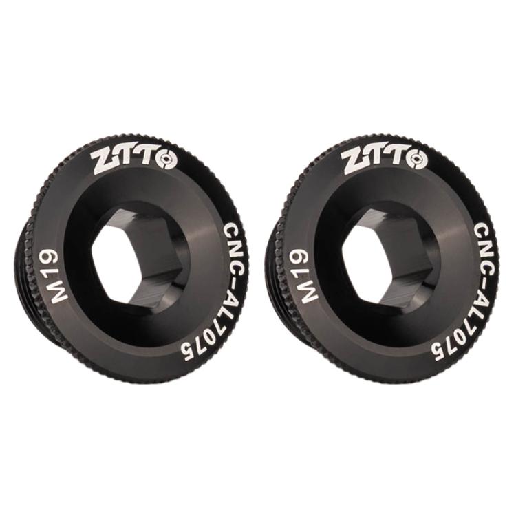2pcs ZTTO Bicycle Aluminum Alloy Crank Cover Mountain Bike Crank Screws