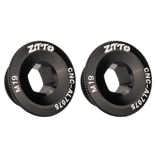2pcs ZTTO Bicycle Aluminum Alloy Crank Cover Mountain Bike Crank Screws