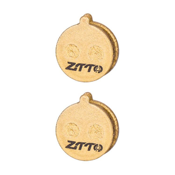 2pairs ZTTO Mountain Bike Full Metal Copper Base Lining Oil Disc Block Brake Pad