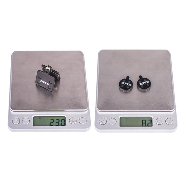 2pairs ZTTO Bicycle Disc Braking Pads Mountain Bike Semi-Metallic Resin Brake Pads