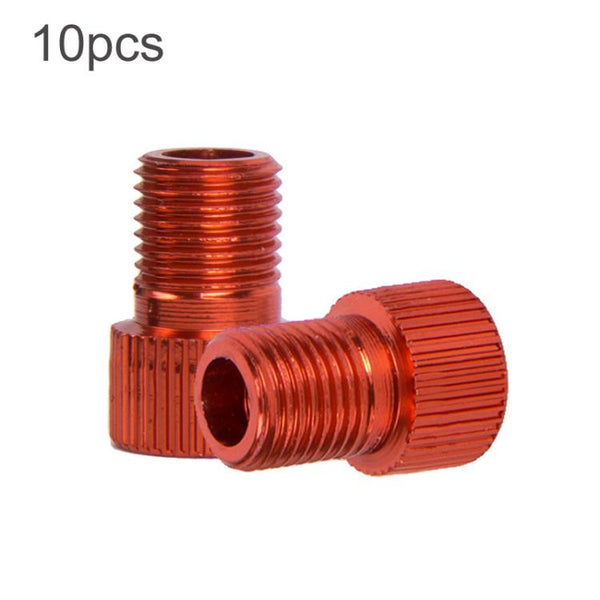 10pcs ZTTO Mountain Road Bicycle Presta To Schrader Valve Converter Kit