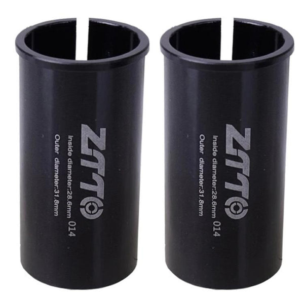 2pcs ZTTO Bicycle Seat Post Conversion Sleeve Reducer Cover